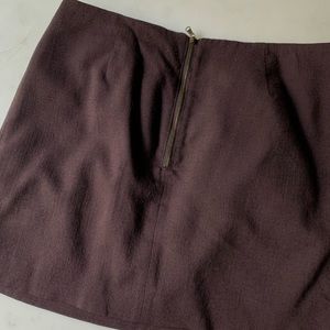 See by Chloe maroon mini skirt